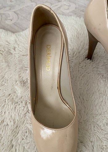 Diğer Bej Kadın Stiletto Topuklu Ayakkabı