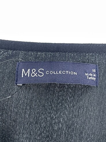 44 Beden siyah Renk Marks & Spencer Midi Etek %70 İndirimli.