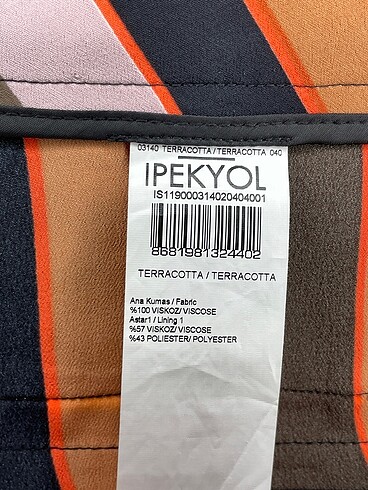 40 Beden çeşitli Renk ipekyol Kumaş Pantolon %70 İndirimli.