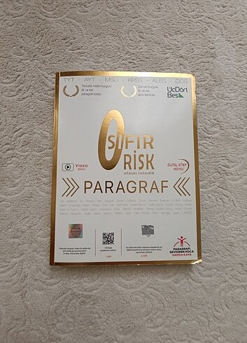 Üçdörtbeş 345 sıfır risk paragraf 2021-2022 basım