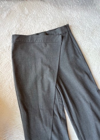 Pull and Bear Gri kumaş pantolon pull bear