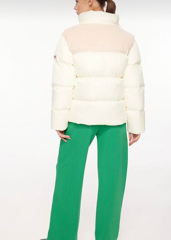 Dıscovery ekru-bej Kadın Kışlık Mont - Görsel 4