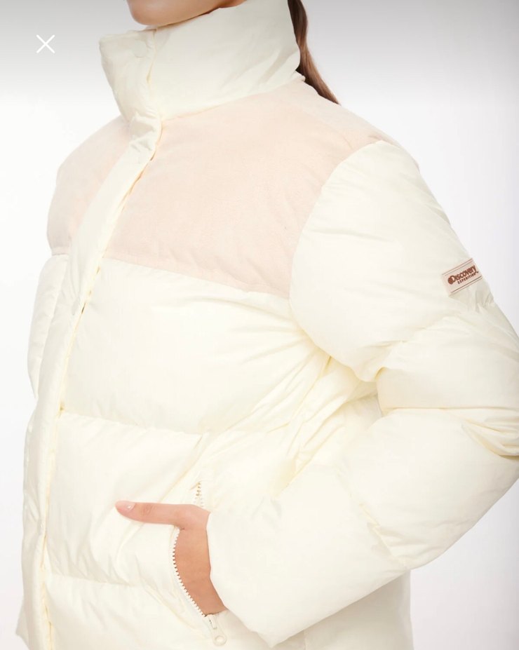 Dıscovery ekru-bej Kadın Kışlık Mont - Görsel 3