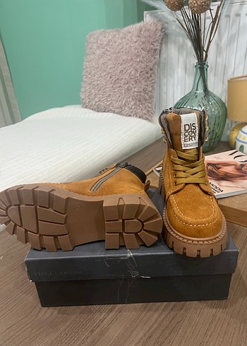 Dıscovery Süet kız çocuk Botları, unisex kullanıma uygundur - Görsel 3