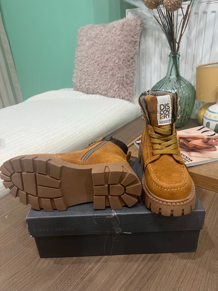 Dıscovery Süet kız çocuk Botları, unisex kullanıma uygundur - Görsel 3