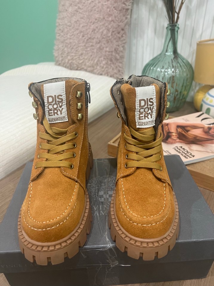 Dıscovery Süet kız çocuk Botları, unisex kullanıma uygundur - Görsel 2