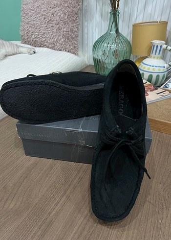 Sebago Siyah Erkek Süet Klasik Ayakkabı - Görsel 3