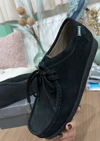 Sebago Siyah Erkek Süet Klasik Ayakkabı - Görsel 4