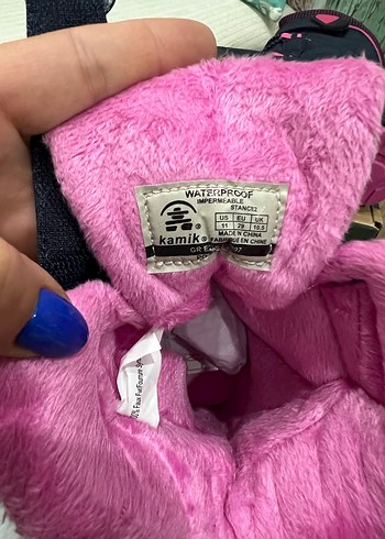 Kamik Kız Çocuk Pembe Cırtlı Bot - Görsel 4