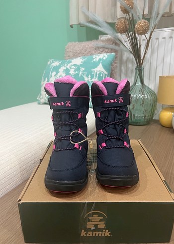 Kamik Kız Çocuk Pembe Cırtlı Bot - Görsel 2