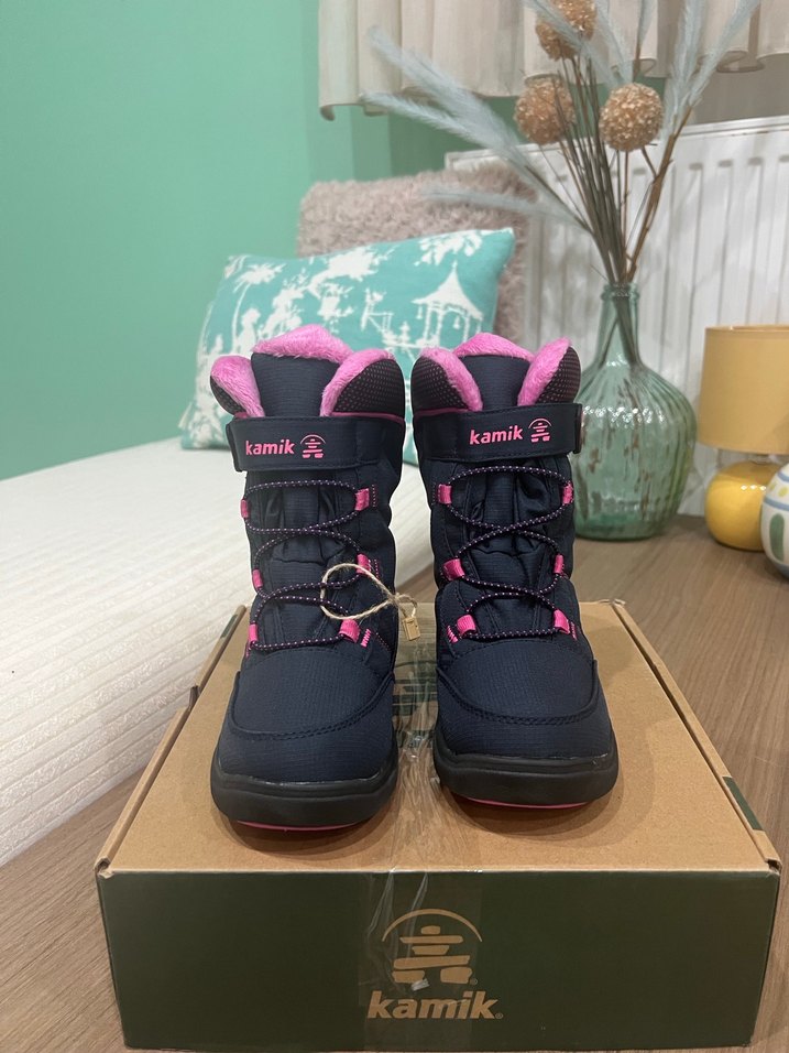 Kamik Kız Çocuk Pembe Cırtlı Bot - Görsel 2