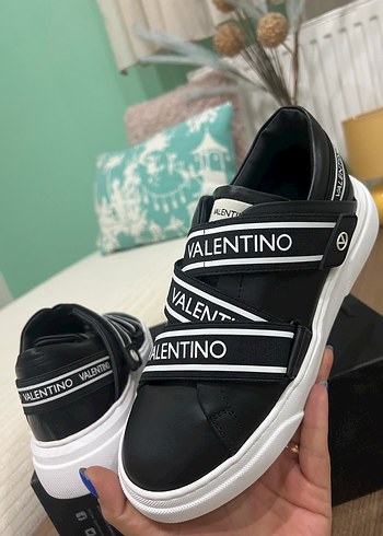 Orijinal Valentino Siyah kadın Spor Ayakkabı - Görsel 3