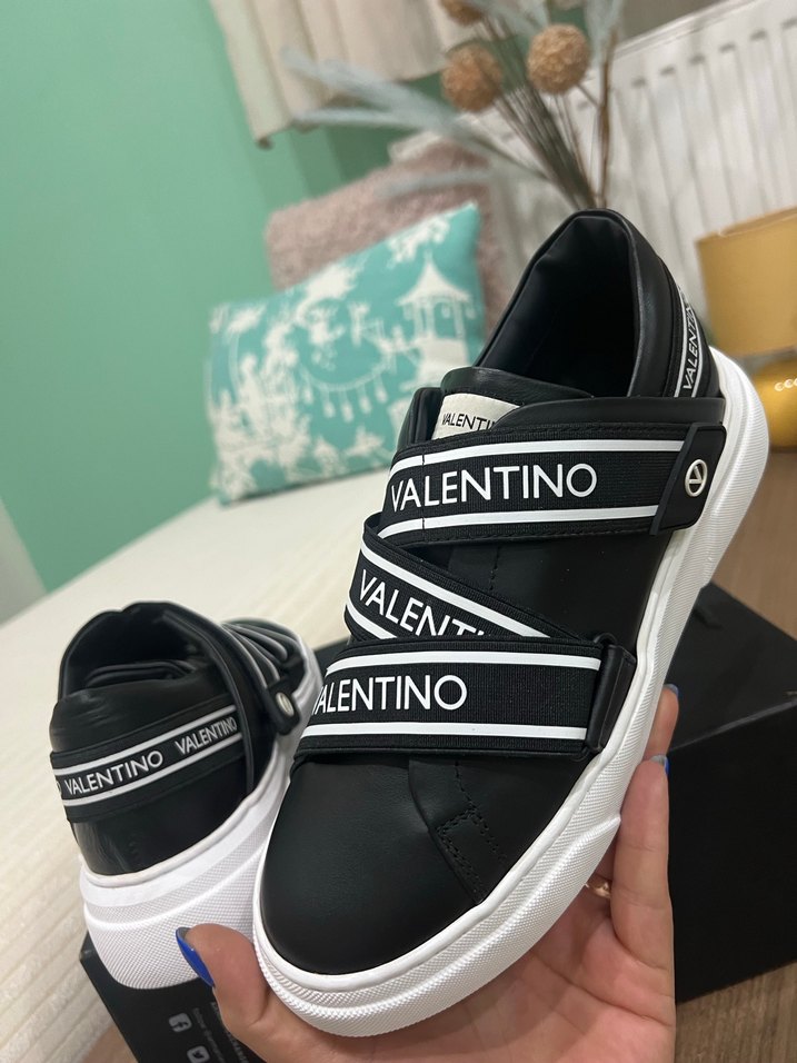 Orijinal Valentino Siyah kadın Spor Ayakkabı - Görsel 3