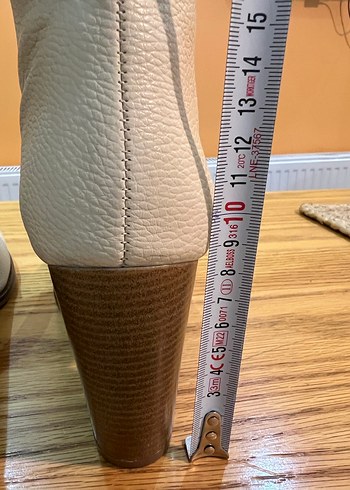 Derimod Bej Deri Kadın çizme - Görsel 7