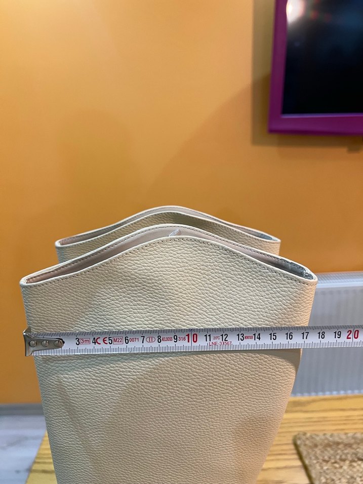 Derimod Bej Deri Kadın çizme - Görsel 5