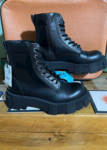 Zara Siyah Erkek  Bot - Görsel 4