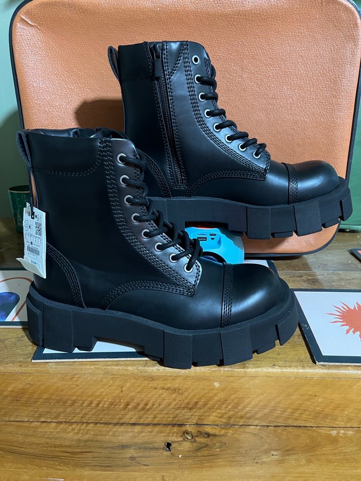 Zara Siyah Erkek  Bot - Görsel 4