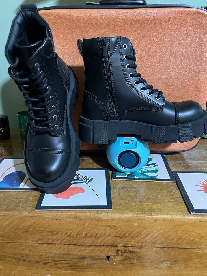 Zara Siyah Erkek  Bot - Görsel 5