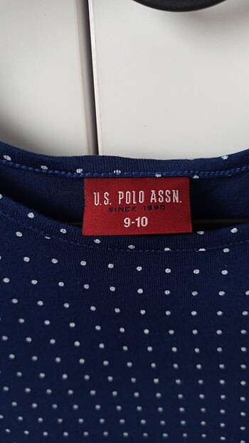 U.S Polo Assn. Orijinal Polo penye elbise
