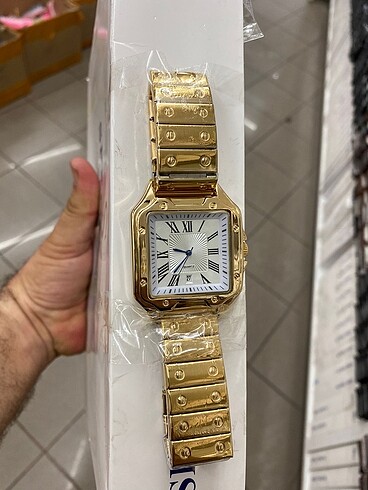 Rolex Quartz cartier model erkek kol saati