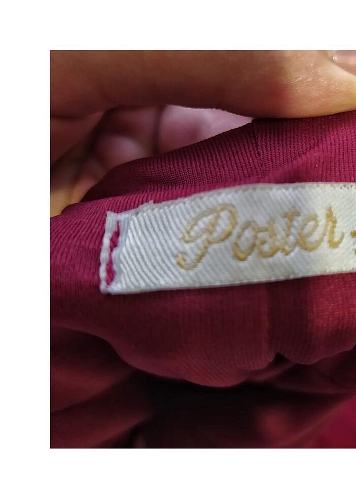 Fuşya Sırt dekolteli uzun abiye elbise - Görsel 5