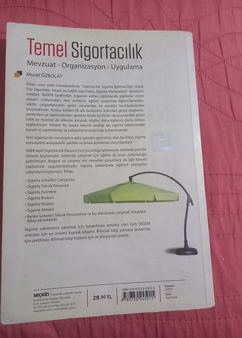 Temel Sigortacılık Kitabı - Mevzuat ve Uygulama