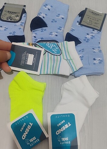 Erkek çocuk çorap 3/4 yaş uyumlu - Görsel 5