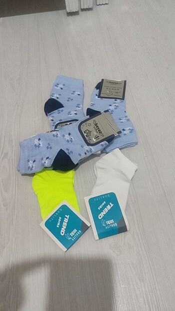 Erkek çocuk çorap 3/4 yaş uyumlu - Görsel 6