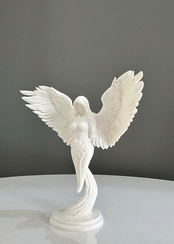 Beyaz Kanatlı Melek Biblo - Görsel 3