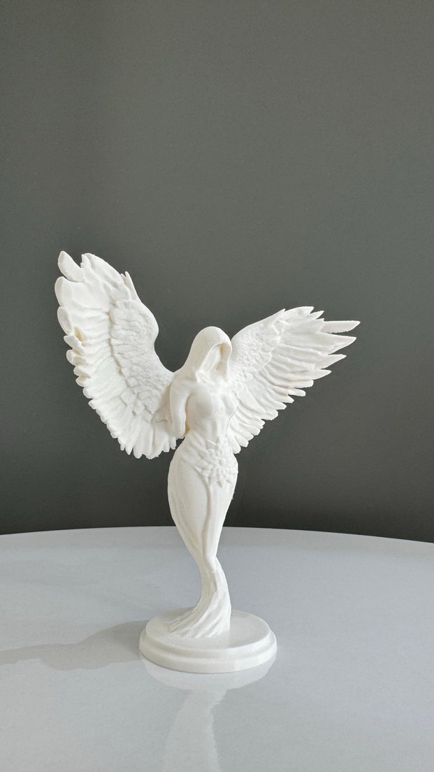 Beyaz Kanatlı Melek Biblo - Görsel 2