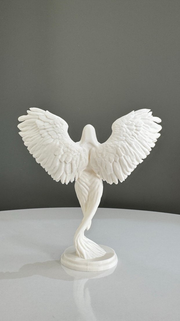 Beyaz Kanatlı Melek Biblo - Görsel 4
