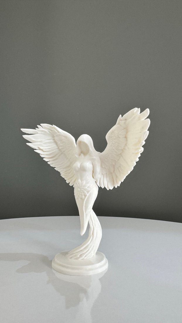 Beyaz Kanatlı Melek Biblo - Görsel 3