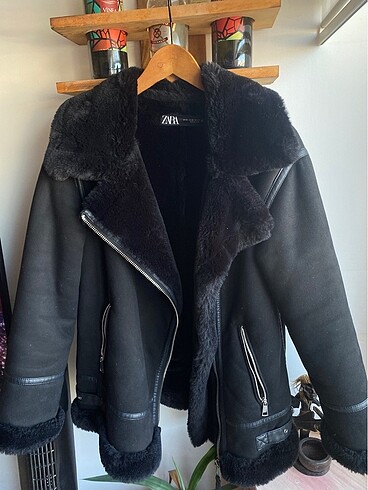 Zara Zara süet biker ceket