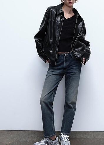 Zara straight fit jean 