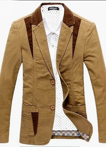 Blazer Ceket - Erkek Ceket - Moda Giyim Stil Smart Casual - İlkb