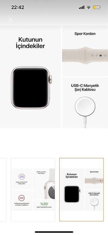  Beden Apple watch se akıllı saat