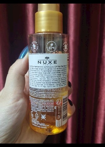 Nuxe sun güneş koruma&nem spreyi - Görsel 3