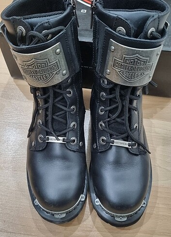 38 Beden siyah Renk Harley davidson ricketson bot