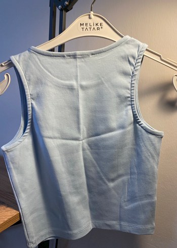 Mavi Basic Kadın Atlet Crop - Görsel 2