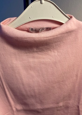 Kadın bebek pembesi crop tişört - Görsel 4