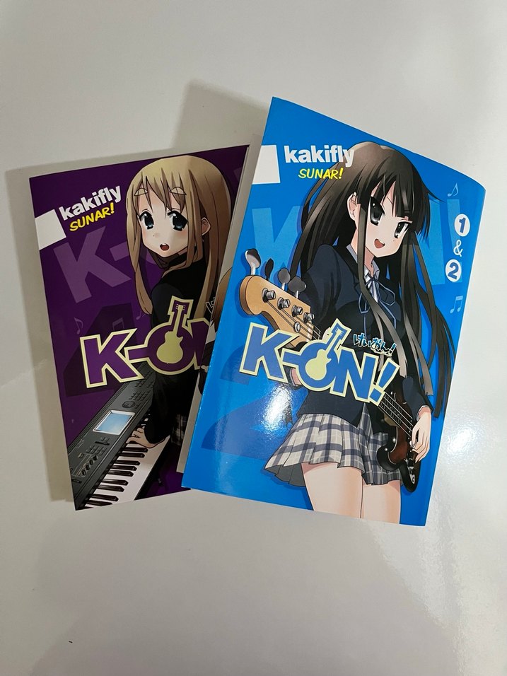 K-ON! Manga Seti 1 & 2 - 3 & 4 Cilt Kakifly - Görsel 2