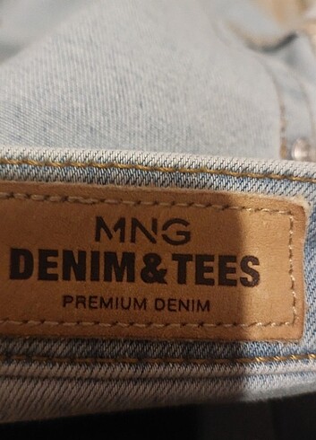 36 Beden mavi Renk Mango jean pantolon 