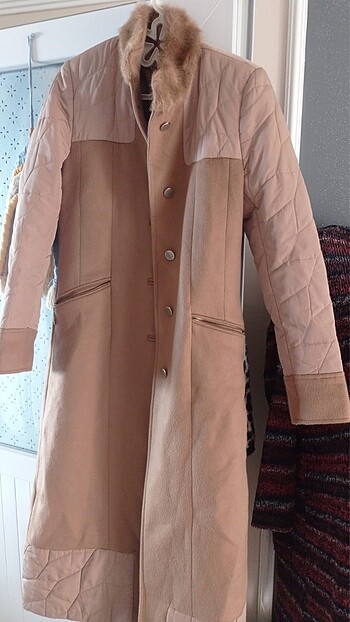 xs Beden camel Renk Kaşe mont