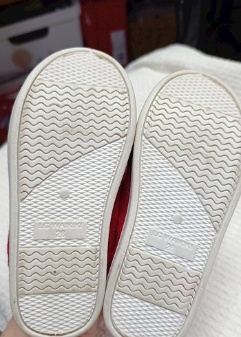 Kız Çocuk Kırmızı Fiyonklu Babet Ayakkabı - Görsel 4