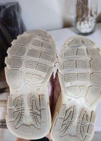 Kızlar için Pembe Bağcıksız Spor Ayakkabı - Görsel 3