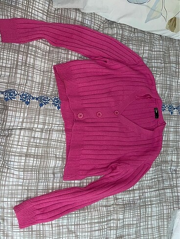 Crop hırka