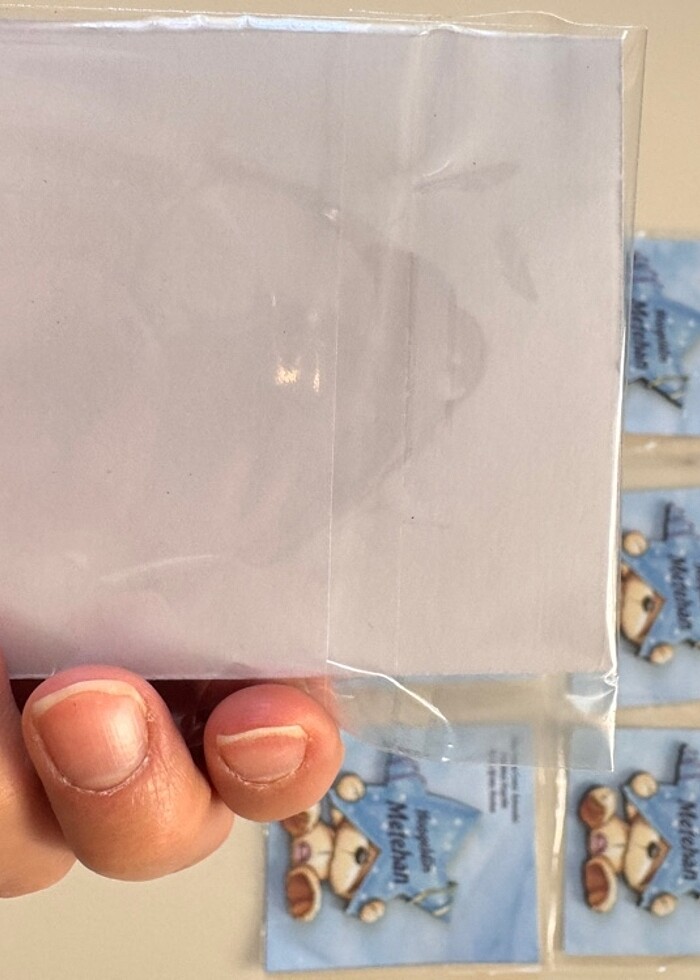 14 tane Metehan yazılı ahşap magnet - Görsel 4