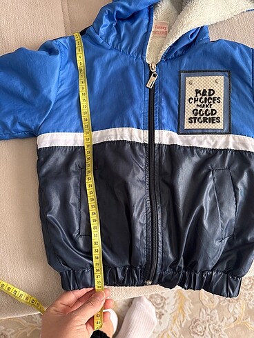 İçi pamuklu trençkot - Görsel 4