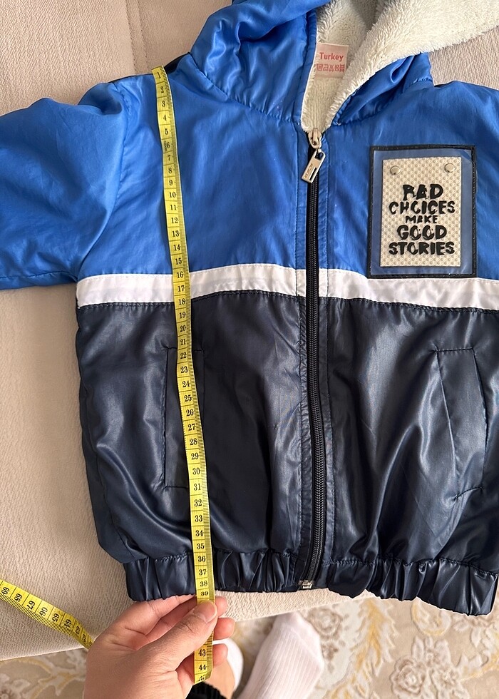 İçi pamuklu trençkot - Görsel 4