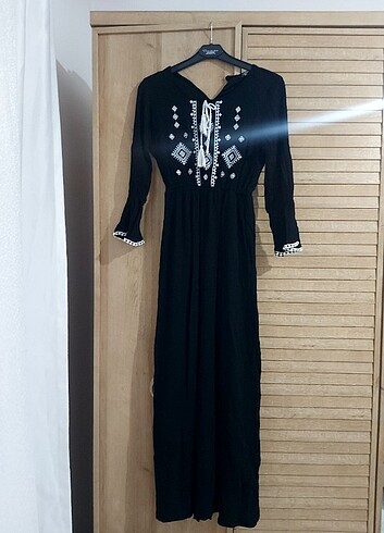l Beden Siyah Elbise